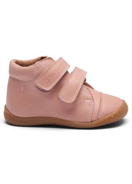 PomPom sko med velcro - rosa